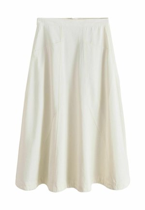 Next, TALL FIT - DENIM MAXI SKIRT - A-lõikeline seelik - white