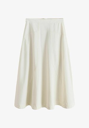 Next, TALL FIT - DENIM MAXI SKIRT - A-lõikeline seelik - white