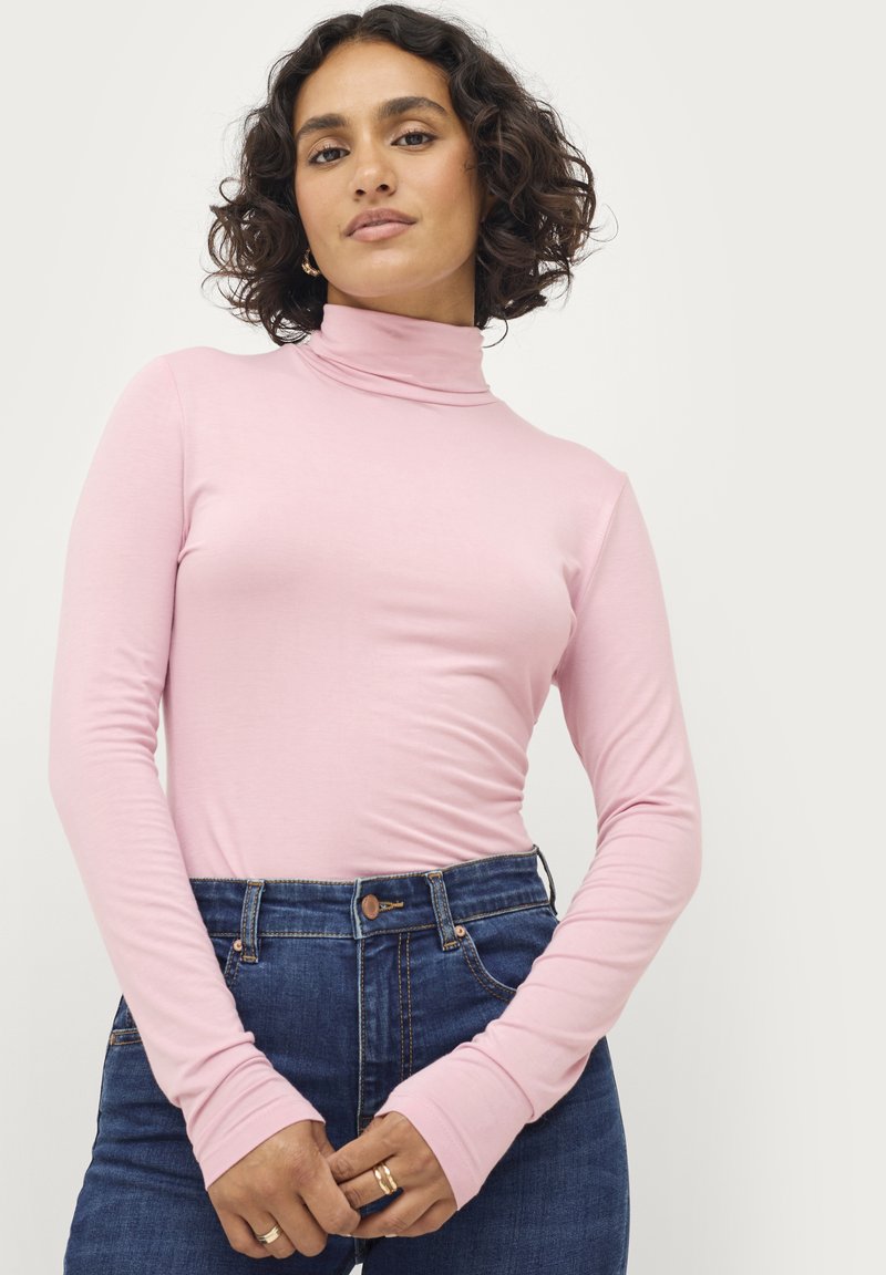 Ellos Collection POLONECK TAMSIN - Top s dlouhým rukávem - rosa