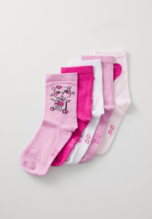 NMFVINNI UNISEX 5 PACK - Socks - pastel lavender