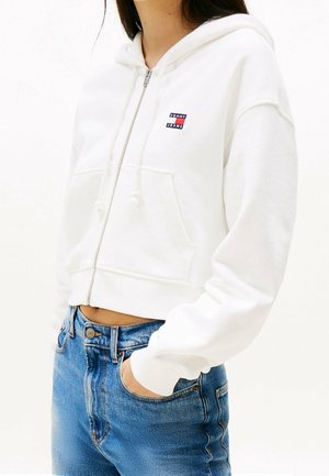 Sweat zippé - white