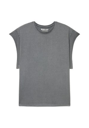 Terranova, T-SHIRT MC TINTA UNITA - T-shirt basic - antracite