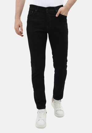 NETTE STRETCH SPIJKER - Slim fit jeans - zwart