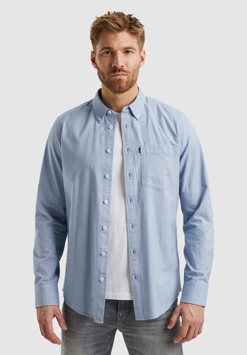 PME Legend - OXFORD BUTTON-DOWN COLLAR - Langarmshirt - ashleigh blue, Vergrößern