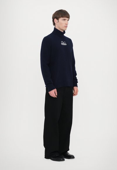Iceberg MAGLIA LUPETTO - Pulover - blu scurissimo