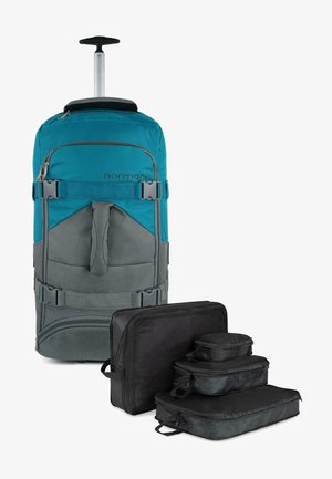 Normani MIT 4 KLEIDERTASCHEN - Kofferset - grau petrol