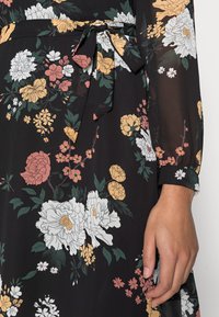Anna Field Vestido de dia - black/yellow
