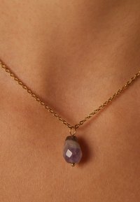 Lucardi CHIC - Ketting - gold-coloured/purple