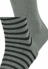 Esprit FINE STRIPE 2-PACK - Chaussettes - light grey
