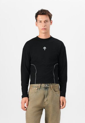 UNISEX FUSION - Langarmshirt - black