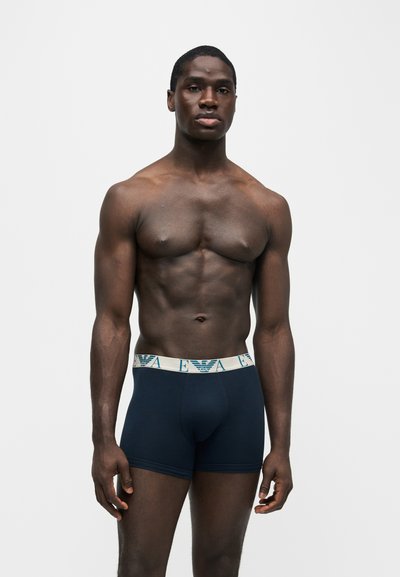 Emporio Armani 3 PACK - Boxers - blu