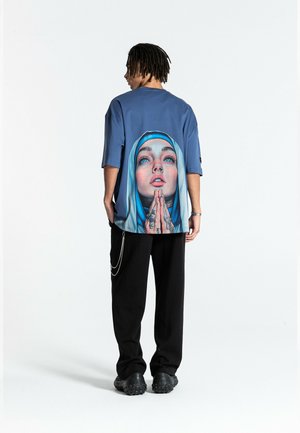 MWM, MW092020366 UNISEX - Camiseta estampada - blue