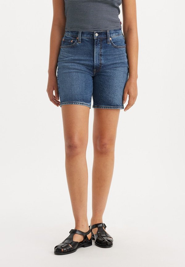 RIBCAGE BERMUDA - Denim shorts - bringing the basic