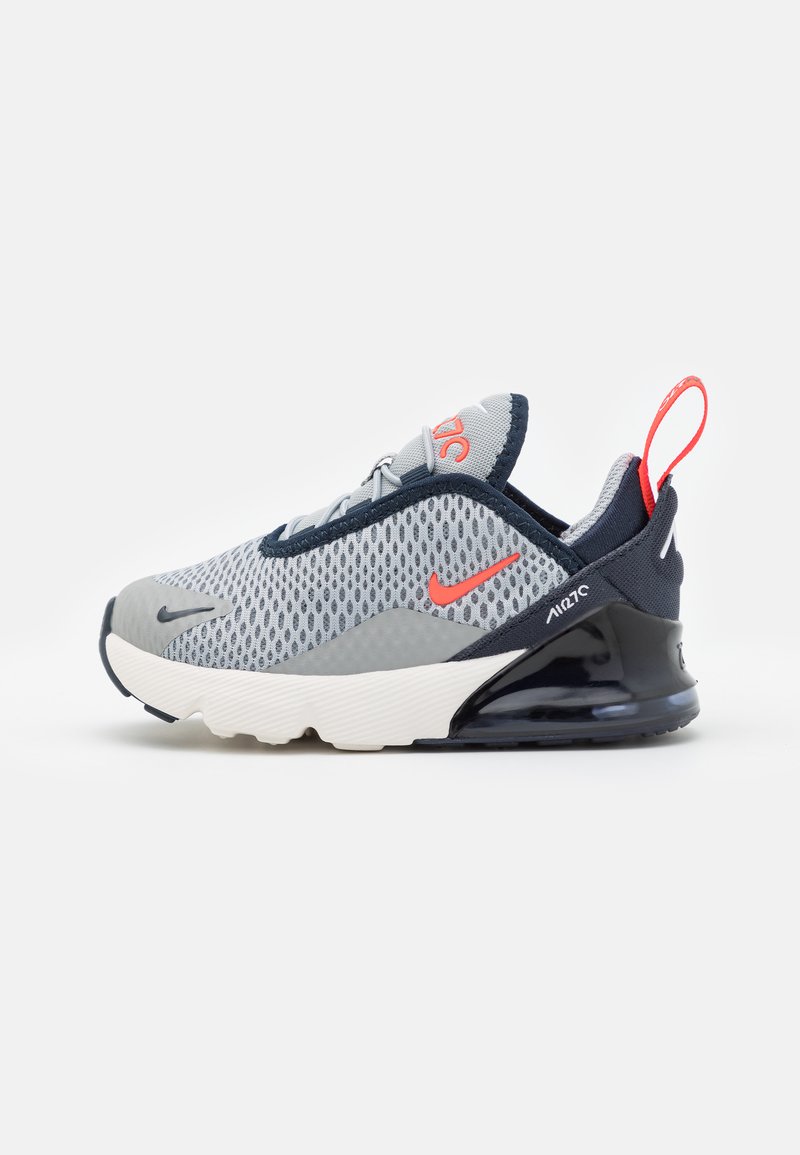Nike Sportswear AIR MAX 270 - Športni copati - light smoke grey/bright crimson/dark obsidian