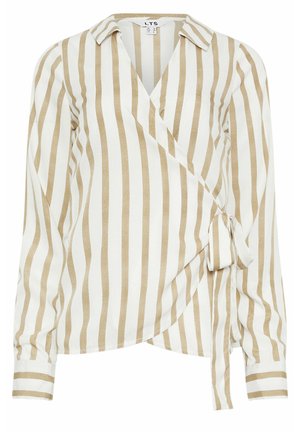 Long Tall Sally STRIPE COLLARED  - Pusero - light brown