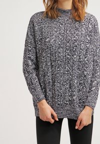 Topshop - Trui - mottled dark blue Miniatuurafbeelding 1