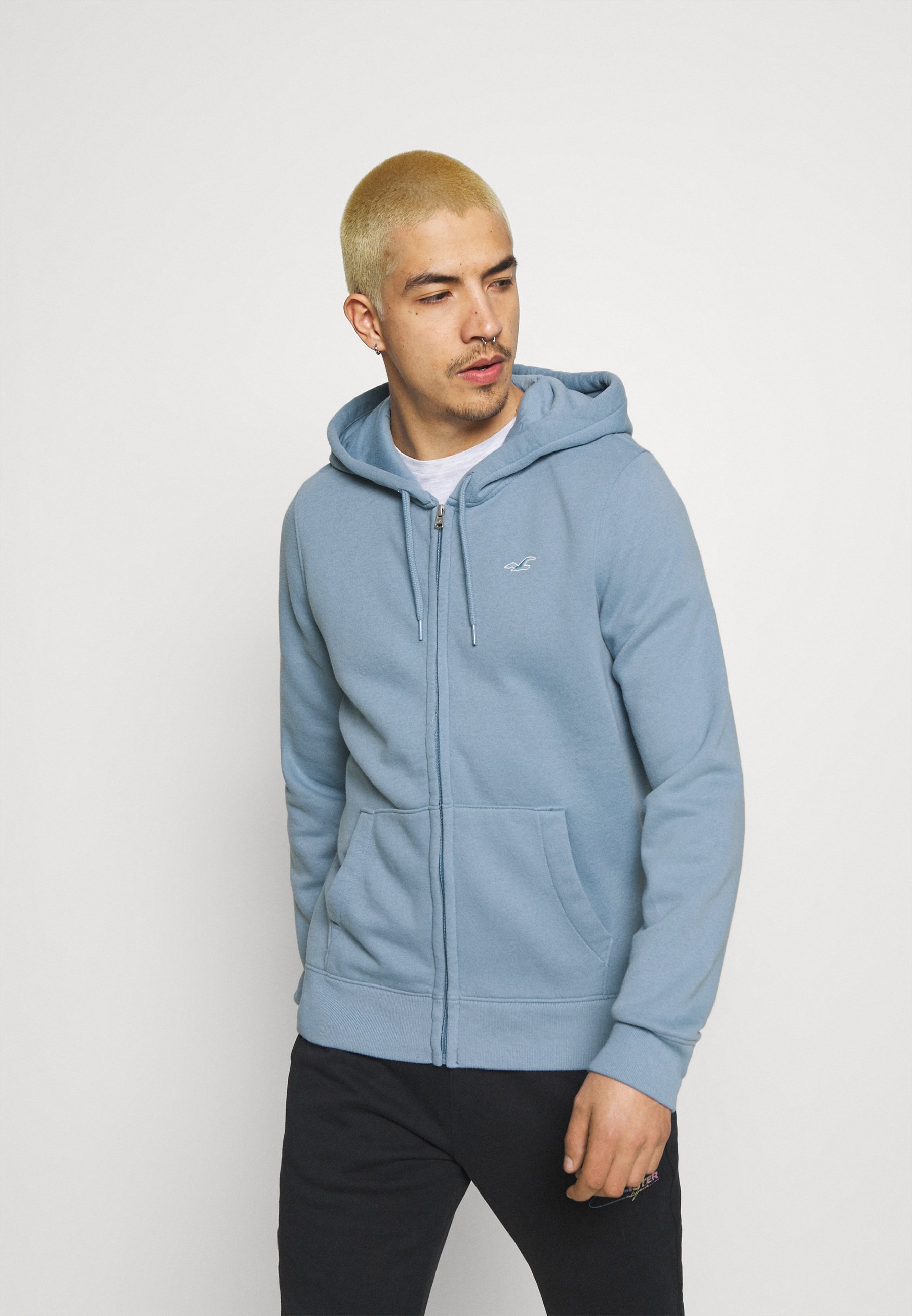 Hollister Co. Sudadera con cremallera - blue/azul - Zalando.es