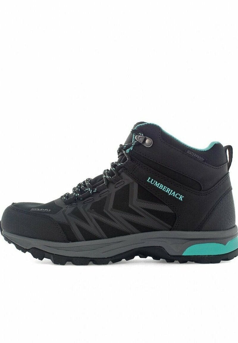 Lumberjack Schnürstiefelette black/schwarz Zalando.at