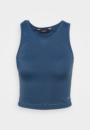 NAIRA CROP TANK - Top - dark