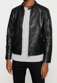 CELIO Giacca in similpelle - black