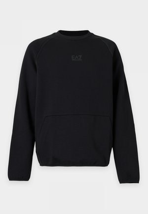 EA7 Emporio Armani, NATURAL VENTUS - Sweatshirt - black beauty
