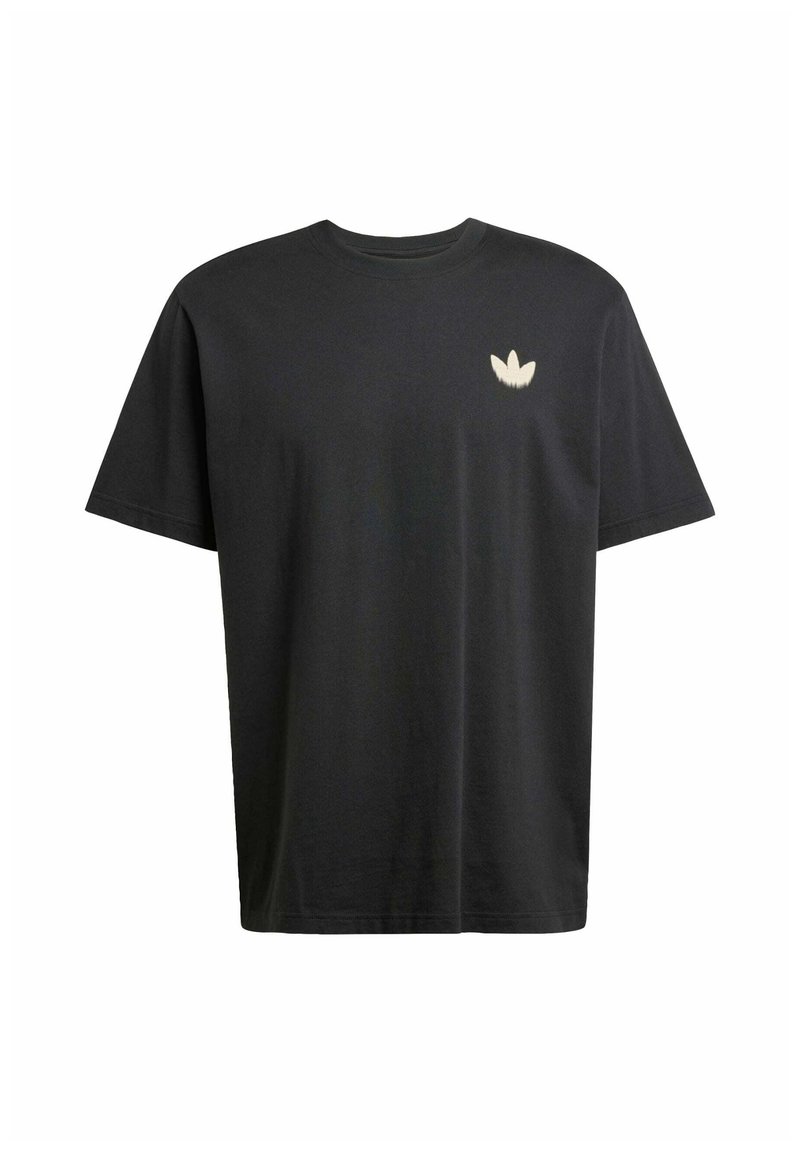 adidas Originals T-shirt print zwart adidas Originals T-shirt print zwart
