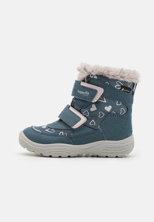 Superfit CRYSTAL - Snowboot/Winterstiefel - blau/silver