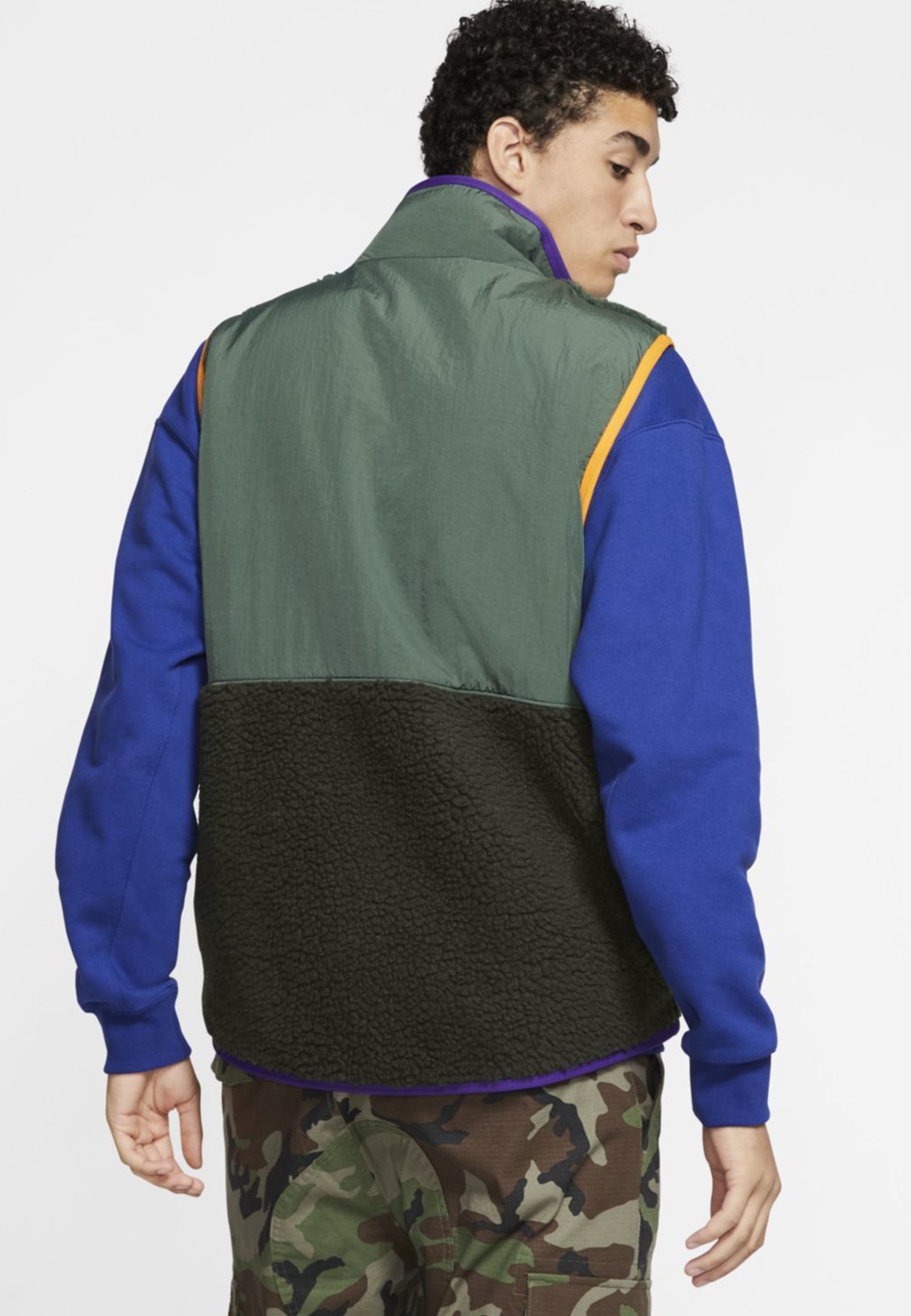 adidas originals winter sherpa gilet