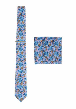 REGULAR - SET - Einstecktuch - light blue