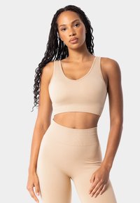 Carpatree SIMPLY SEAMLESS  - Sujetadores deportivos con sujeción media - beige