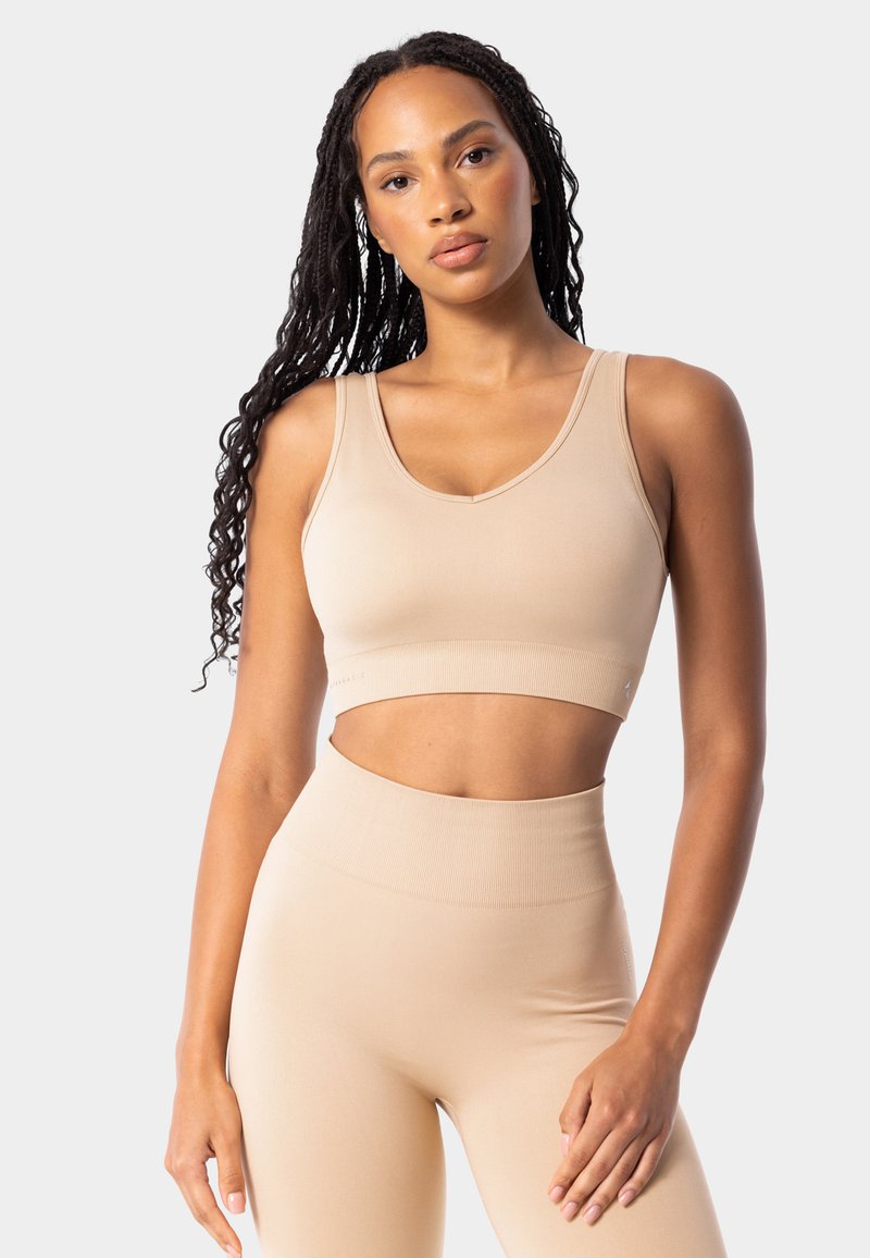 Carpatree SIMPLY SEAMLESS  - Sujetadores deportivos con sujeción media - beige