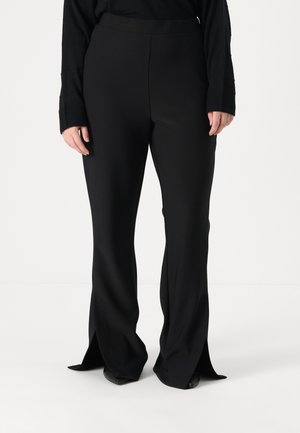 FLARED TROUSER  - Pantaloni - black