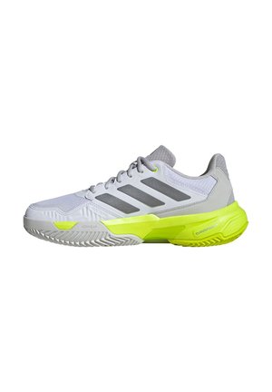JAM CONTROL 3 W - Tennisschuh für Sandplätze - ftwr white iron met lucid lemon