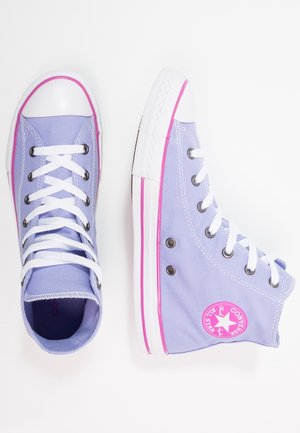 Korkeavartiset tennarit - red