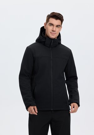 EDIS - Chaqueta softshell - schwarz