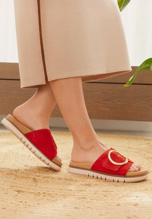 Mules - red