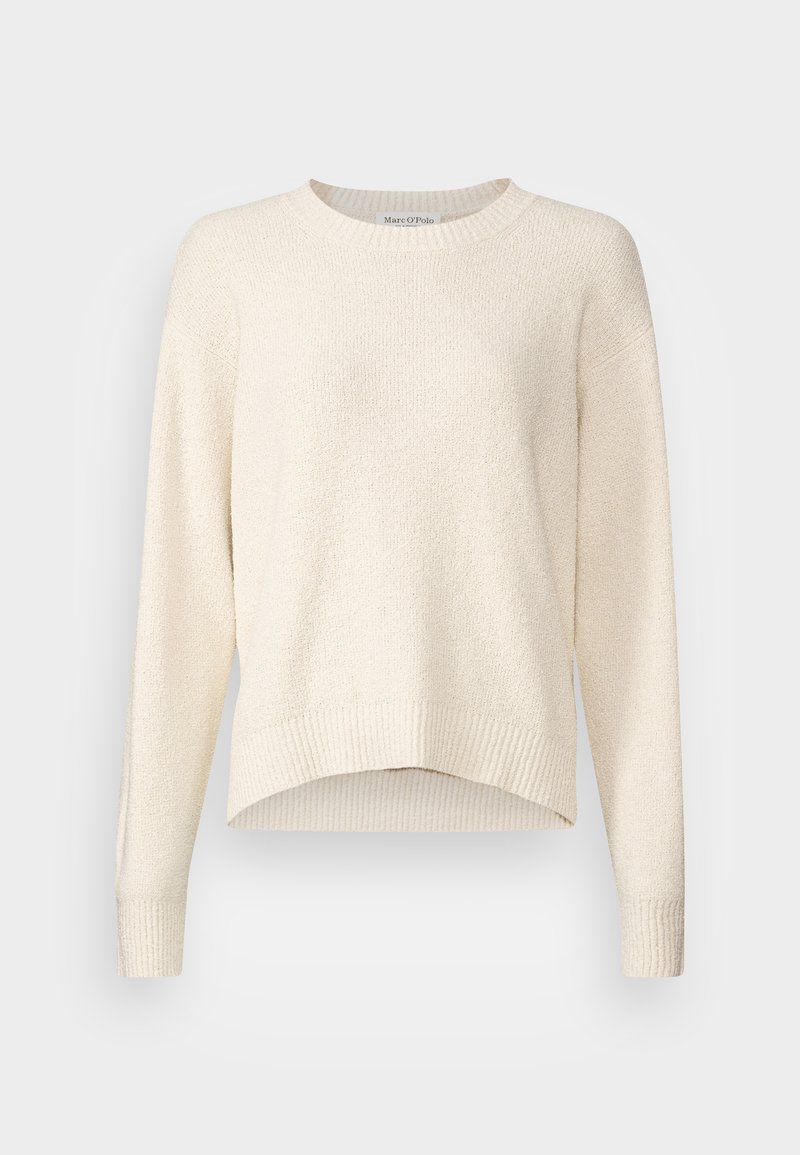 Marc O Polo CREW NECK LONGSLEEVE Strickpullover Chalky Sand sand marc-o-polo-crew-neck-longsleeve-strickpullover-chalky-sand-sand