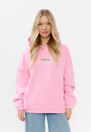 Felpa con cappuccio - pink