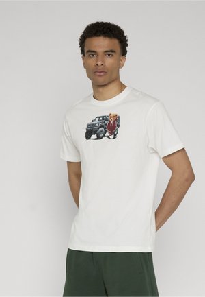 Chill Pill, SUV BEAR - T-Shirt print - white