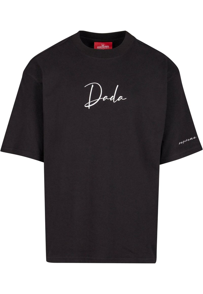 DADA SUPREME SIGNATURE - Triko s potiskem - black