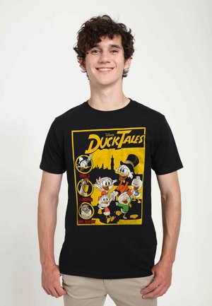 Henry Tiger DUCKTALES DUCKTALES COVER UNISEX - Print T-shirt - black