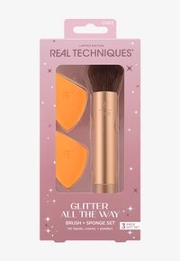 Real Techniques GLITTER ALL THE WAY SPONGE SET + BRUSH SET - Make-up Brush Set