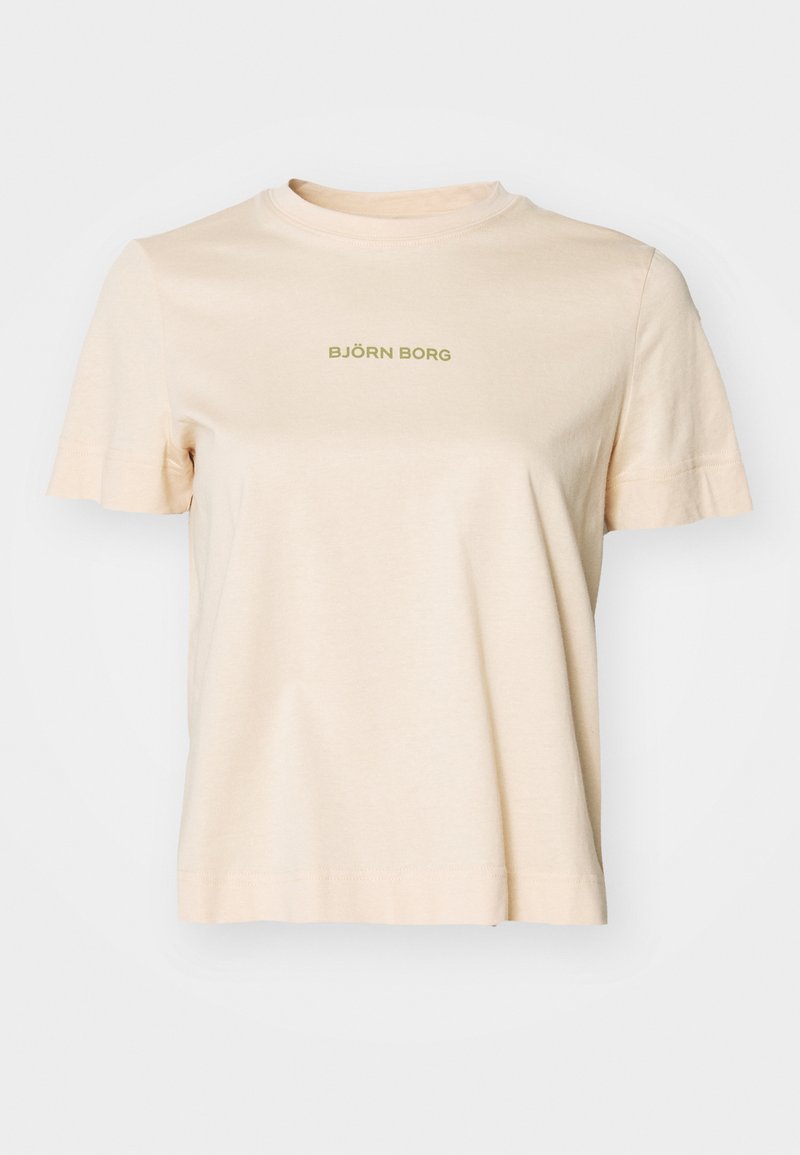 Björn Borg T-shirt basic lichtbruin