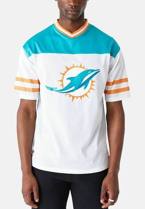 New Era NFL - MIAMI DOLPHINS - Camiseta estampada - blanc