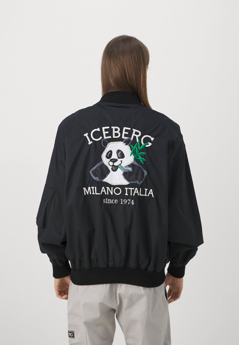 Iceberg - GIUBBOTTERIA - Bomber Jacket - nero, Enlarge