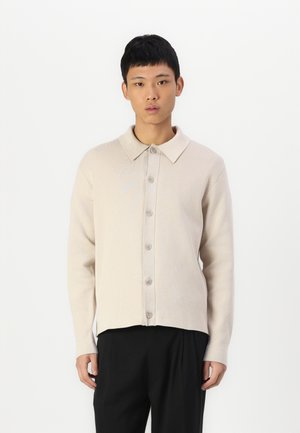 Jack & Jones PREMIUM JPRBLAMILANO SPRING BUTTON - Kardiganas - silver lining
