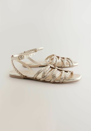 Next REGULAR FIT - FOREVER COMFORT SOFT STRAPPY - Páskové sandály  - mottled beige