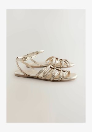 Next REGULAR FIT - FOREVER COMFORT SOFT STRAPPY - Riemensandalette - mottled beige