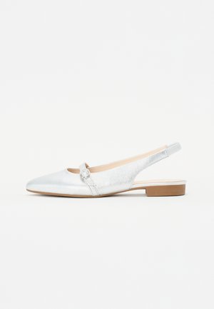 Ballet pumps - silber