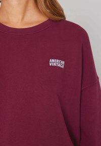 American Vintage AMERICAN VINTAGE IZUBIRD - Športni pulover - bordeaux vintage